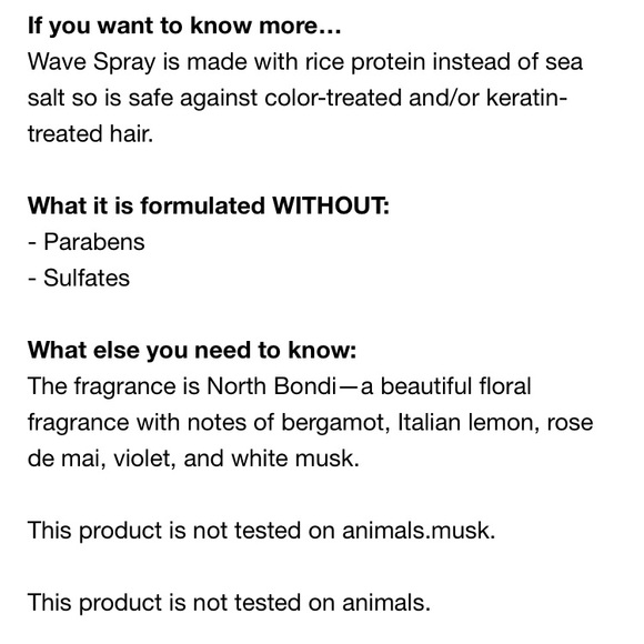 Ouai Wave Spray- Travel Size - Picture 7 of 7